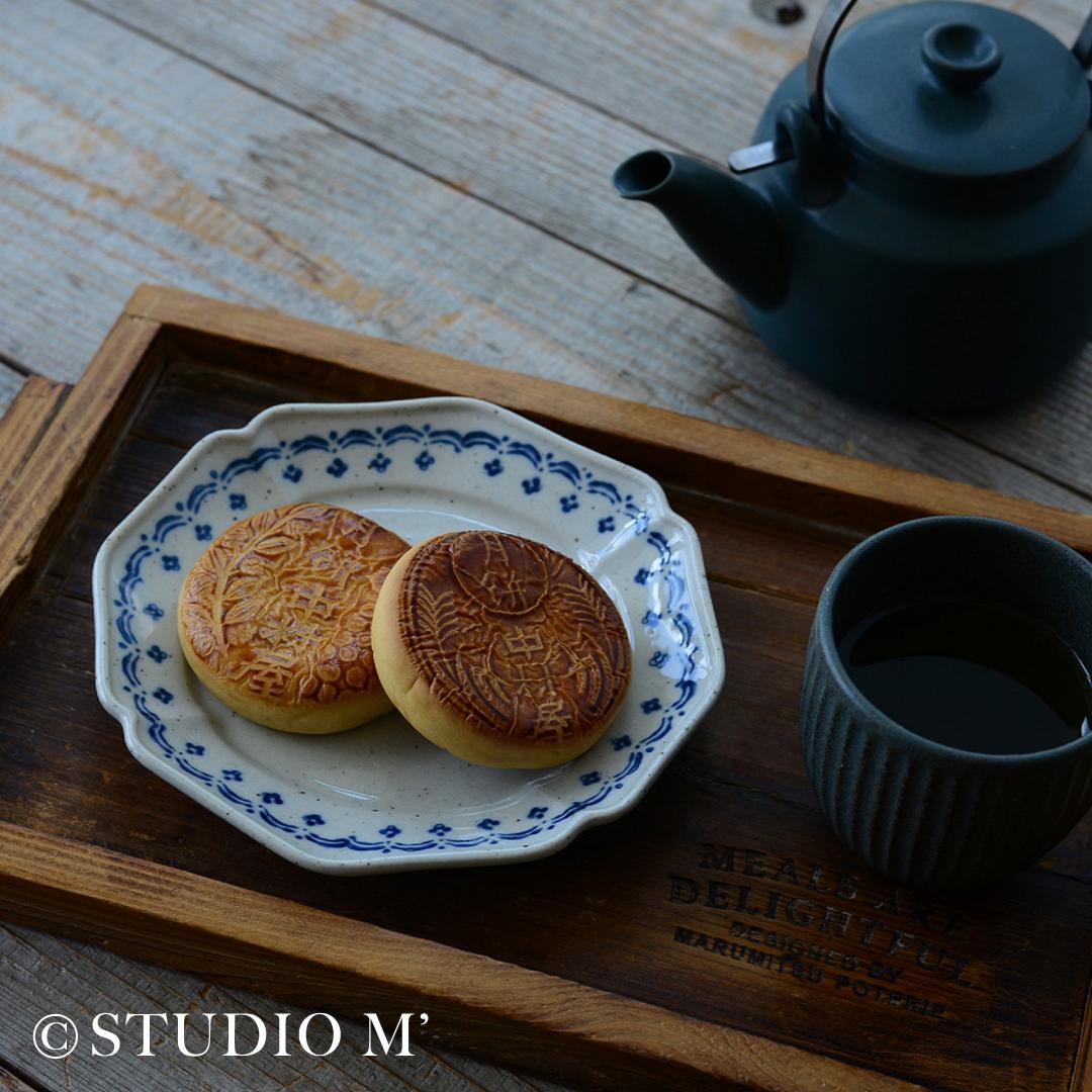 Vignette - dessert Plate blue