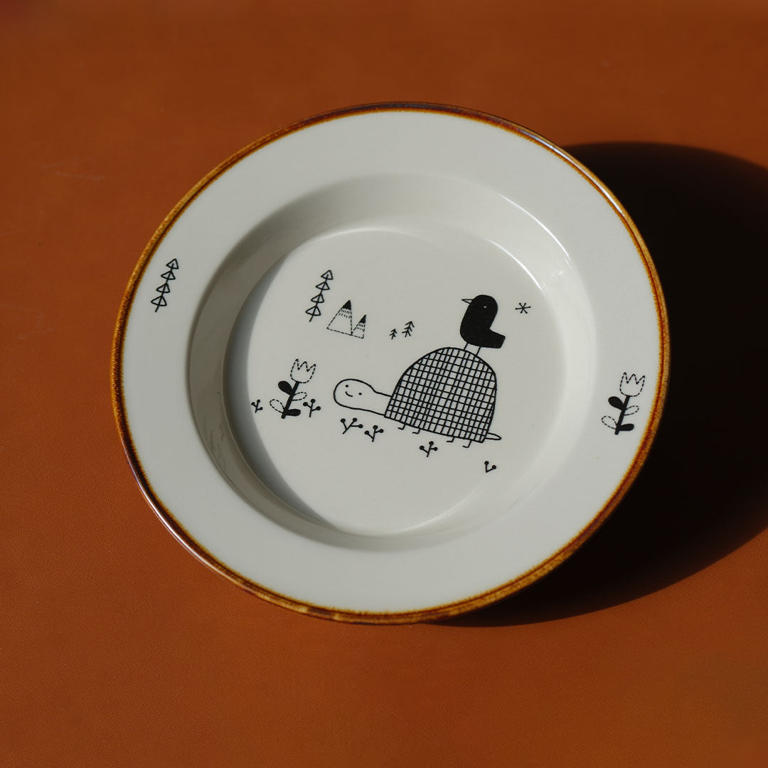 Salad / Pasta Plate 20.5cm【Forest】