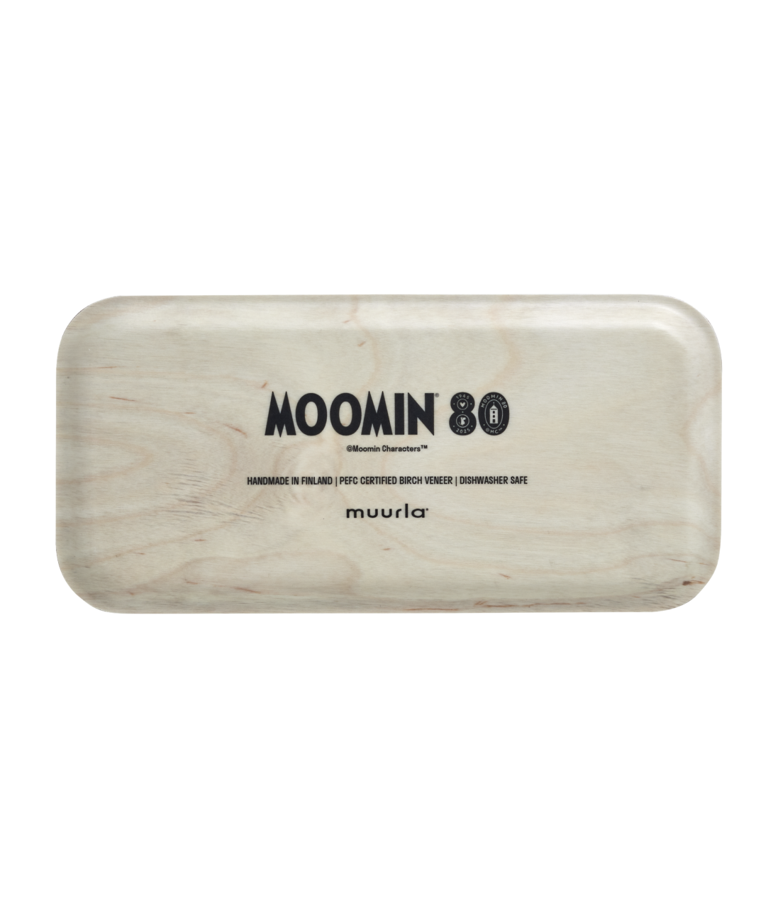 Moomin 80 Limited Tray 27x13cm