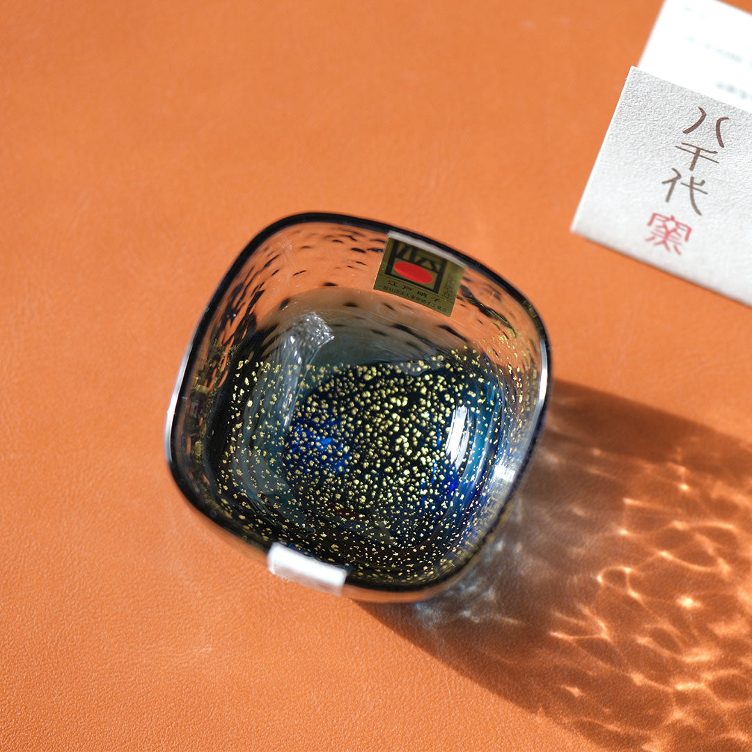 Cold Sake Cup【Edo Glass -Yachiyo Kiln】