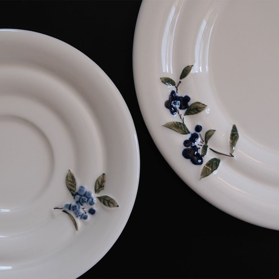 Myrtille - dessert plate