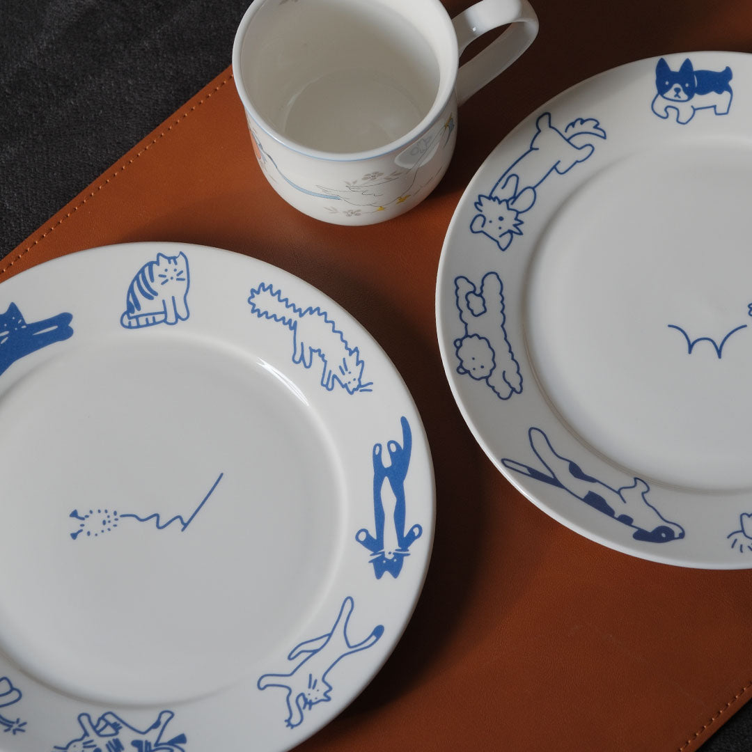 Cute Ceramic Breakfast Plate