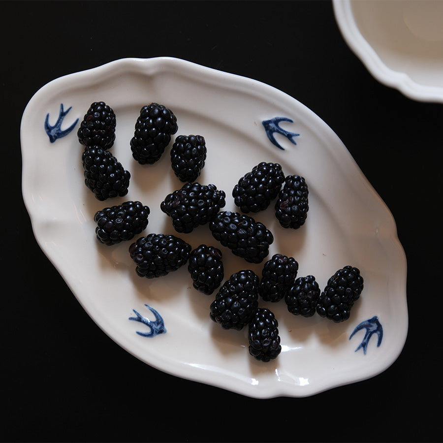 Early Bird- oval plate S
