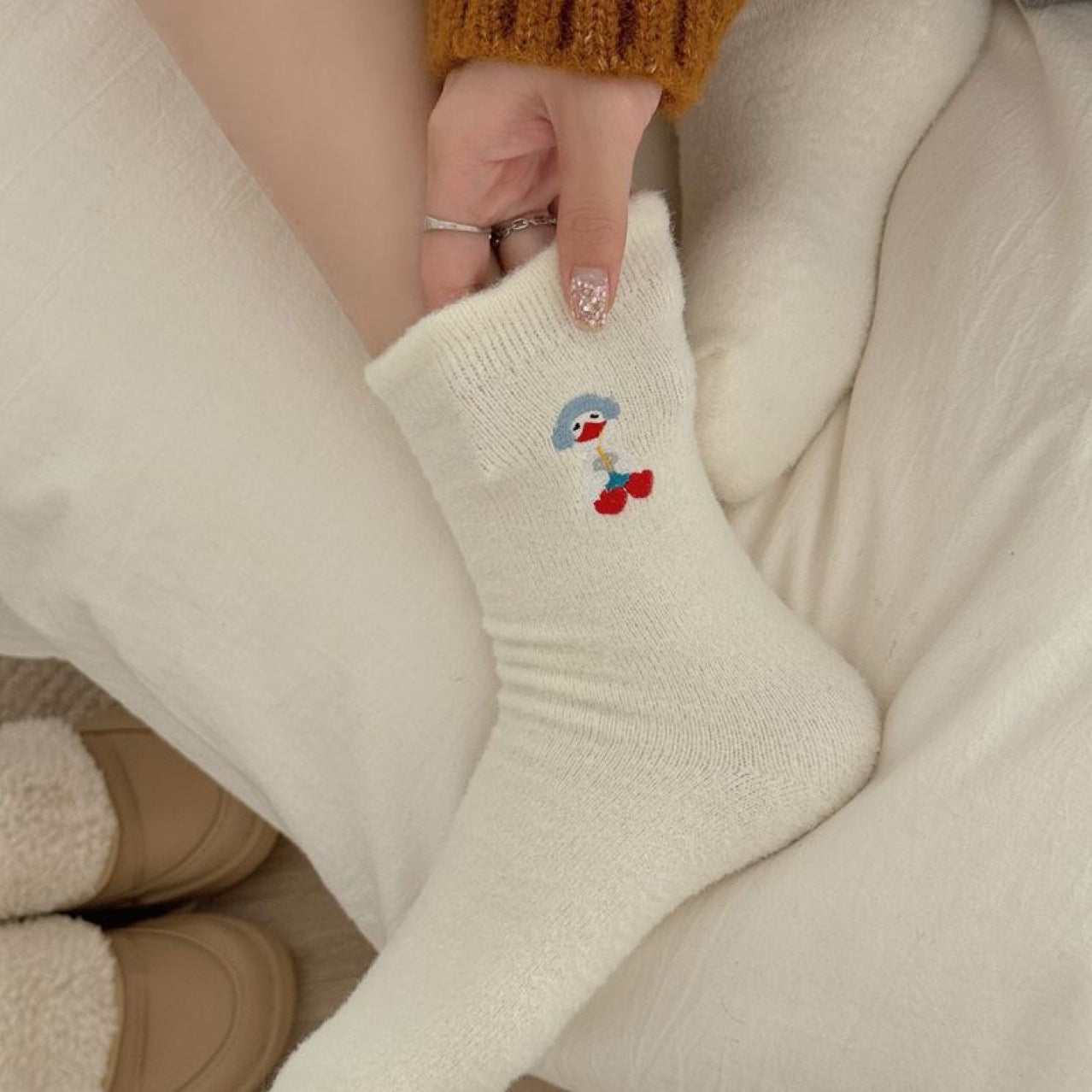 Cozy Goose Warm Socks
