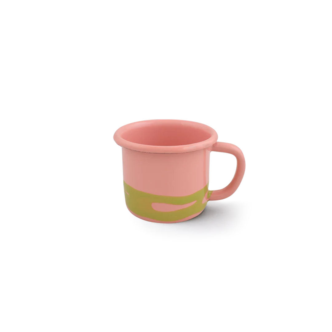 Primavera Mug - Chartreuse on Rose