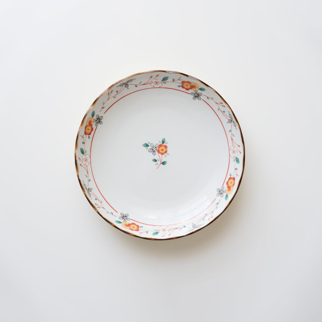 Mino Ware Floral Small Plate