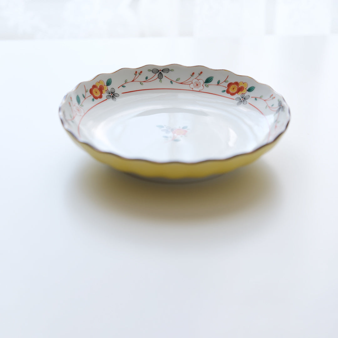 Mino Ware Floral Small Plate