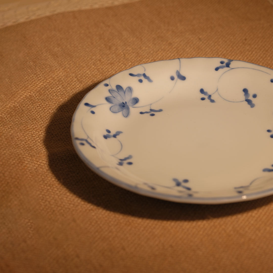 Karakusa Small Plate【Japanese Hanairo 】