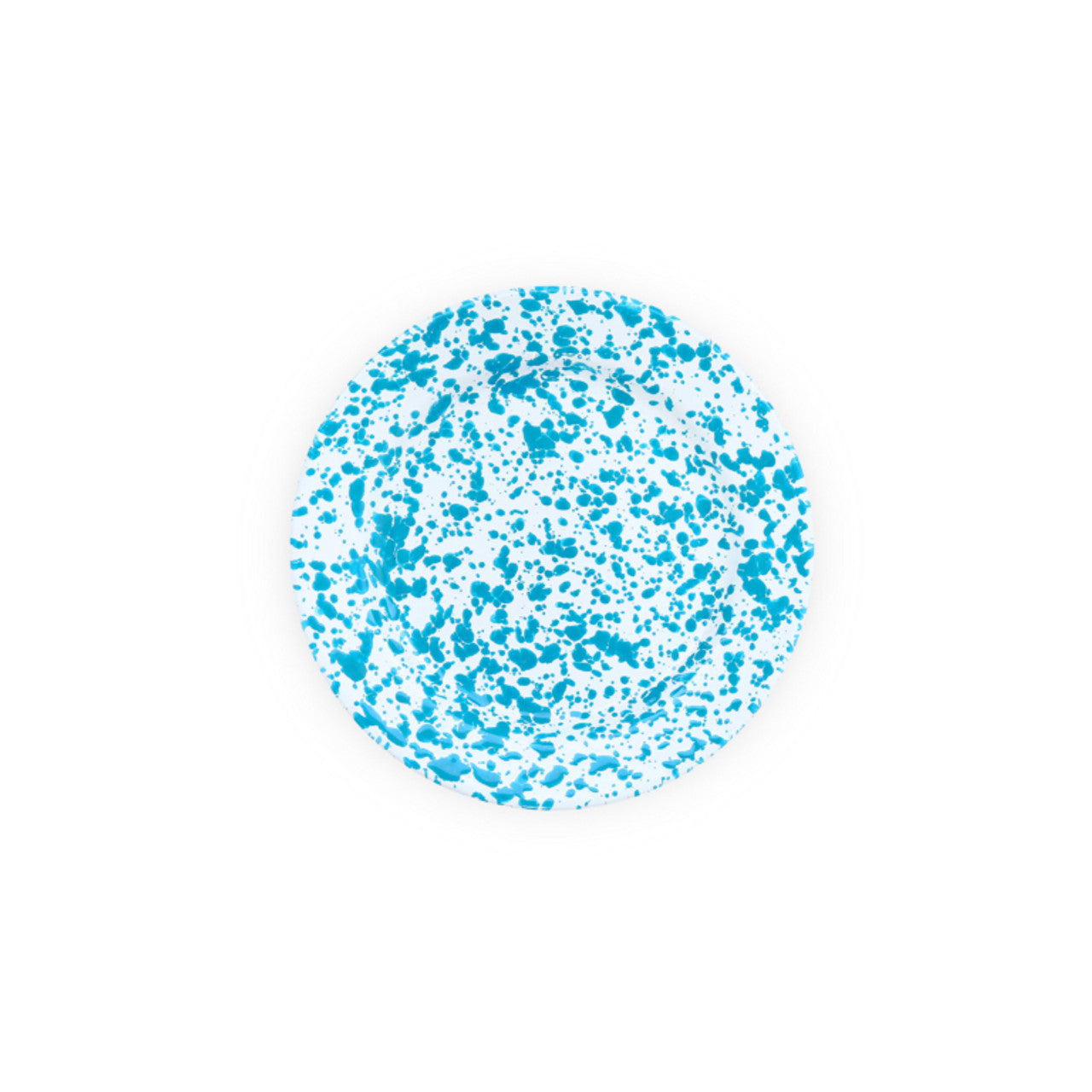 【Crow Canyon】Splatter Flat Salad Plate (Various Colors)
