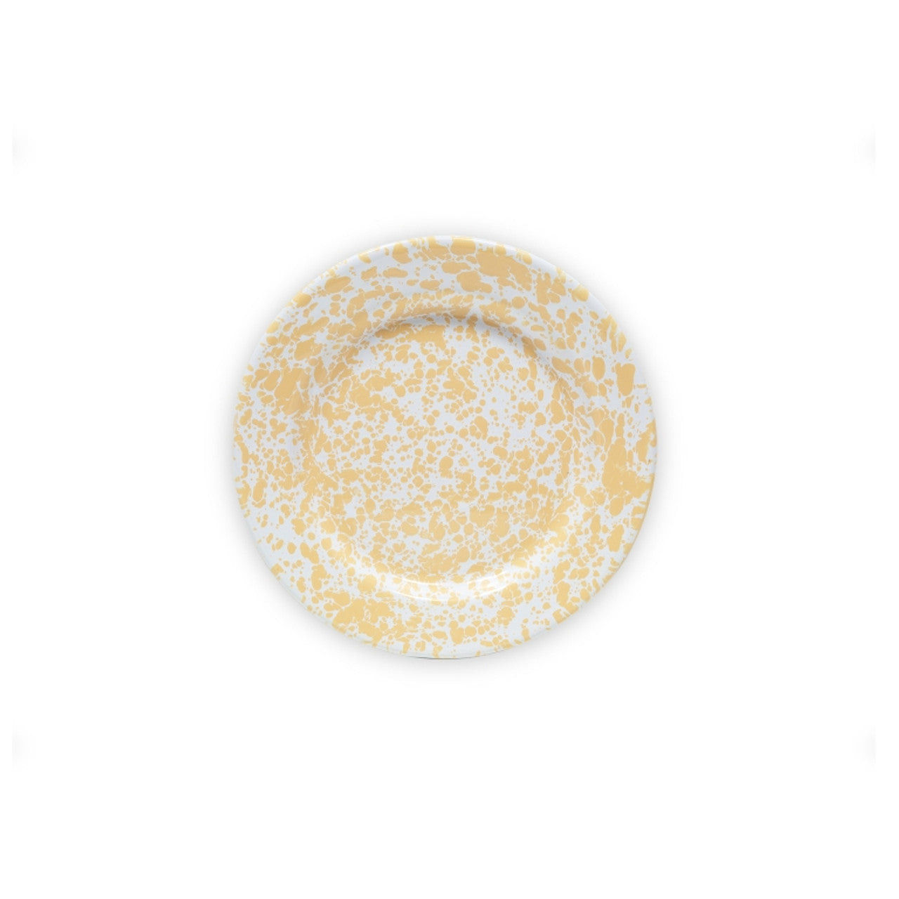 【Crow Canyon】Splatter Flat Salad Plate (Various Colors)