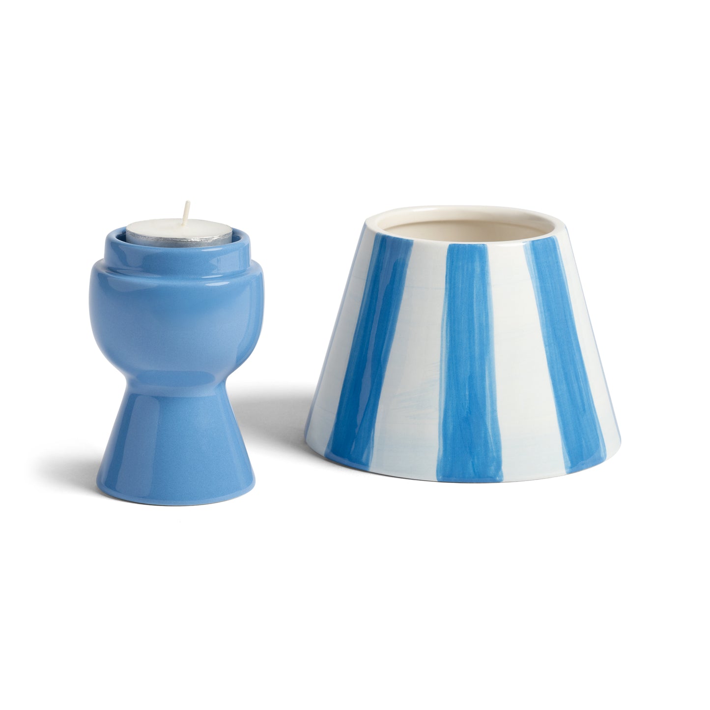 【&k】Tealight Holder Cantine Blue