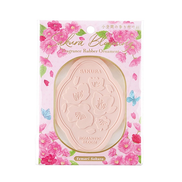Sakura Air Freshener Rubber Ornament，Temarizakura
