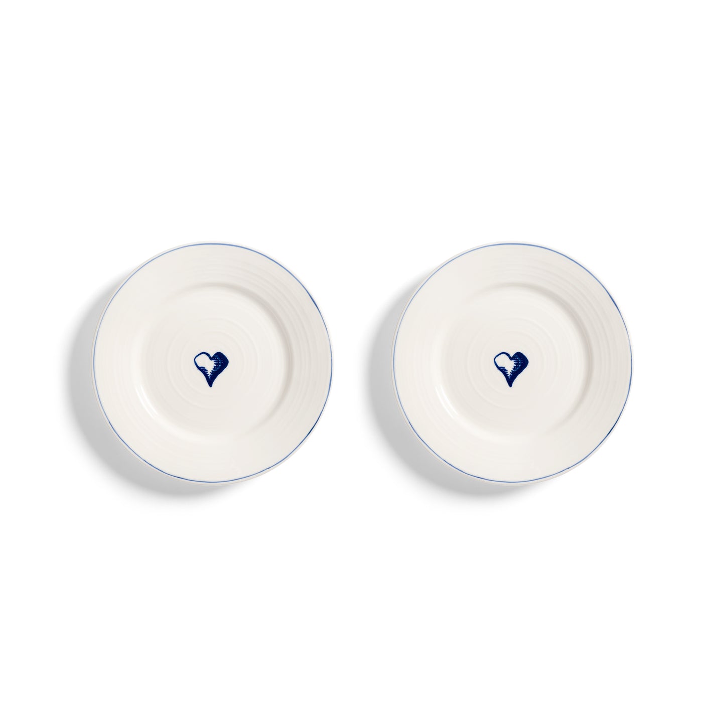 【&k】Plate Anouk Heart - Set of 2