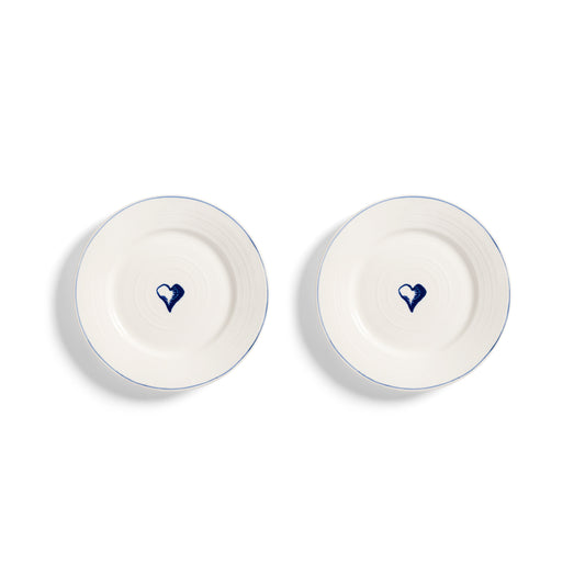 【&k】Plate Anouk Heart - Set of 2