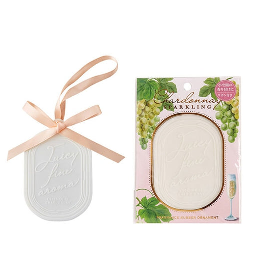 Chardonnay（White Grape) Sparkling Fragrance Rubber Ornament