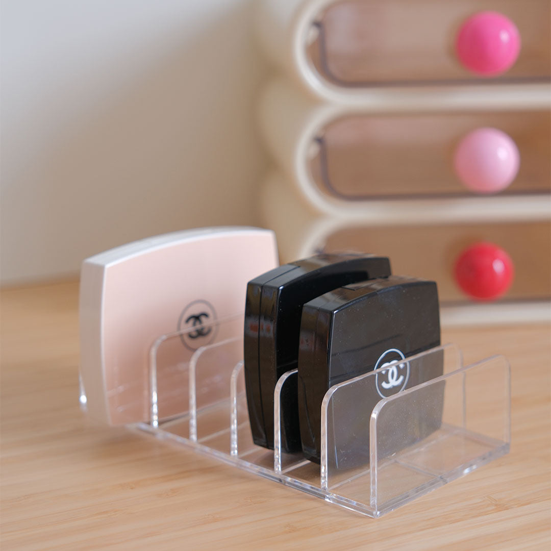 7-Slot Clear Eyeshadow Organizer  （2 Sizes Available）