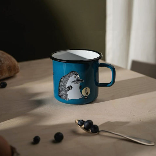 Moomin Enamel Mug Groke 550ml