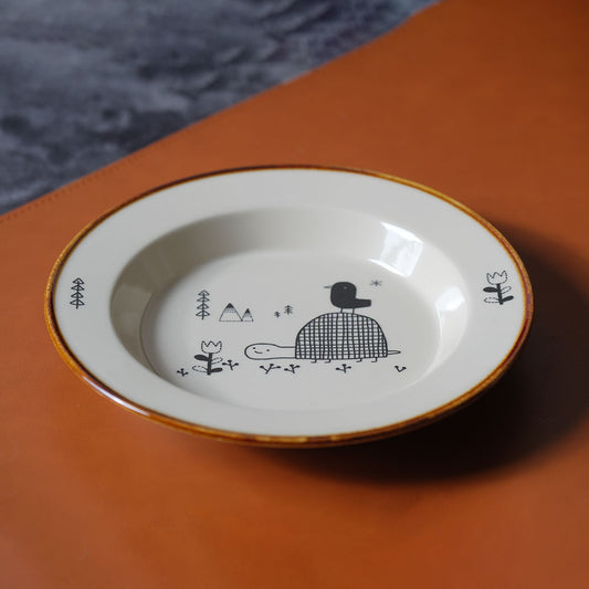 Salad / Pasta Plate 20.5cm【Forest】