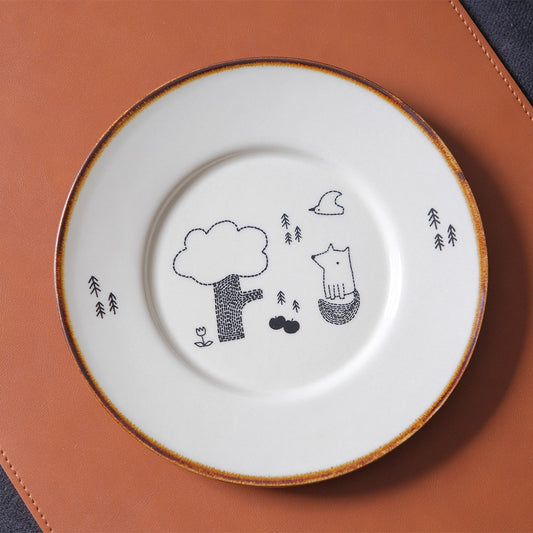 Side Plate 20.5cm【Forest】
