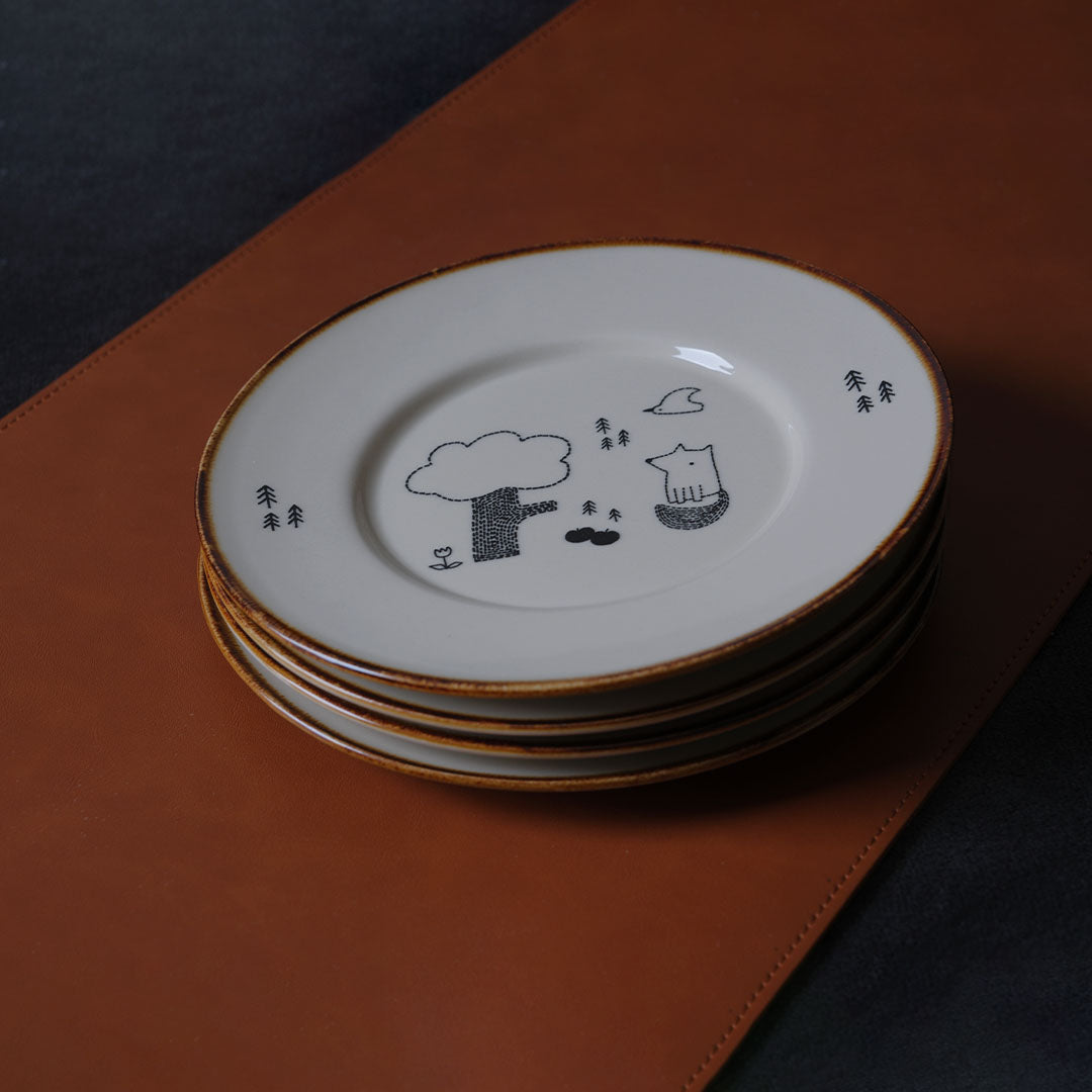 Side Plate 20.5cm【Forest】