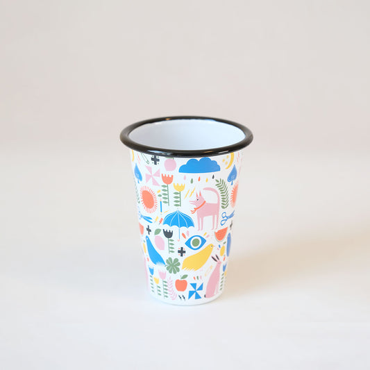 【Lisa Congdon x CCH】Pink Dog Tumbler 14oz