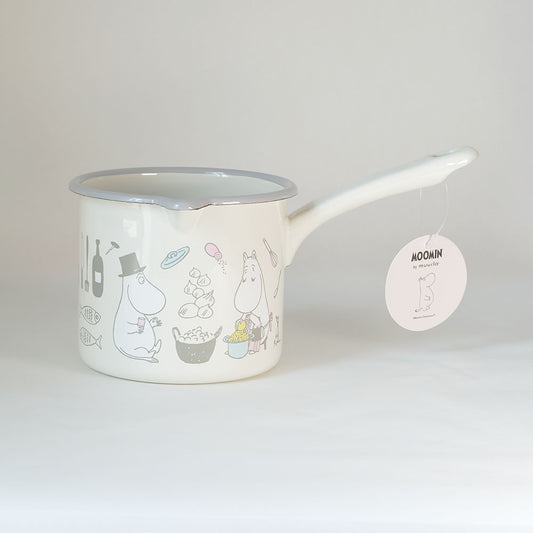 Moomin Enamel Saucepan 1.3L