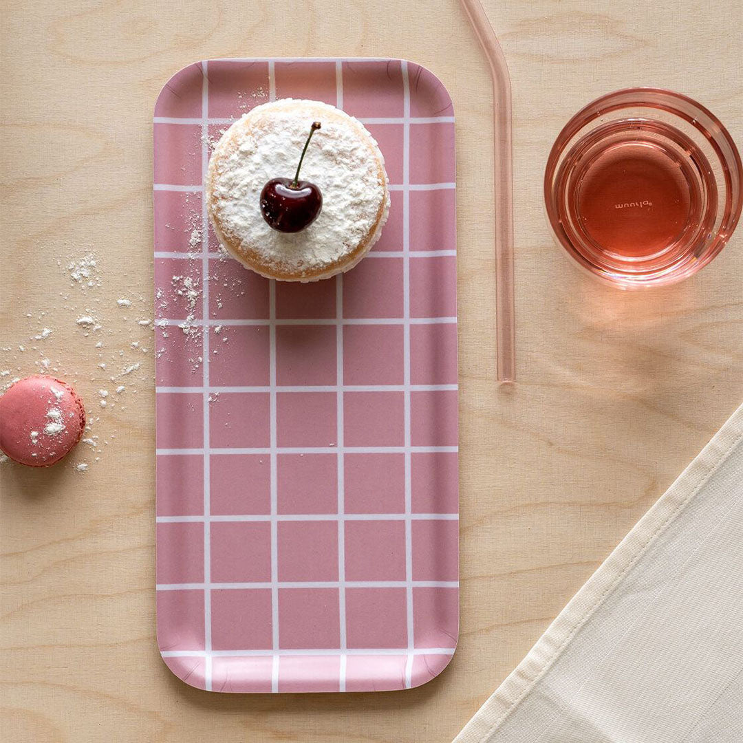 Muurla Tray Pink 27x13cm