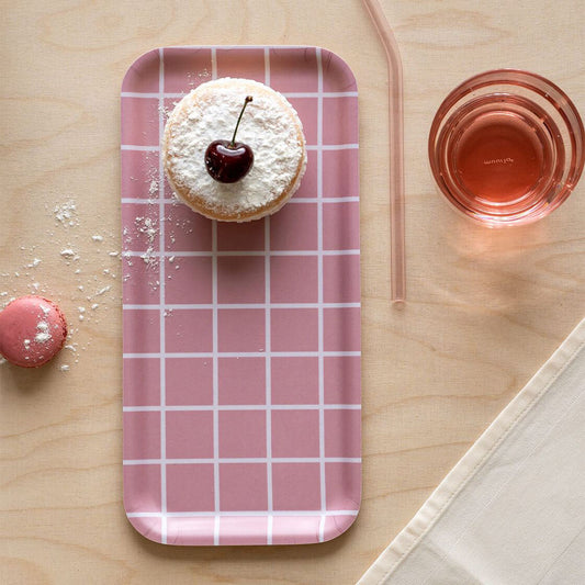 Muurla Tray Pink 27x13cm