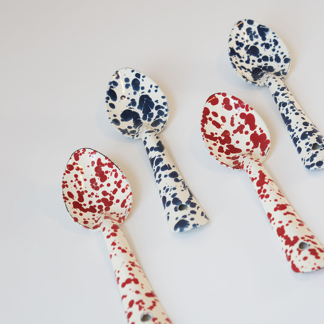 【Crow Canyon】Splatter Small Spoon (Various Colors)