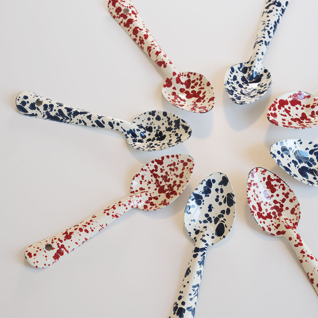 【Crow Canyon】Splatter Small Spoon (Various Colors)