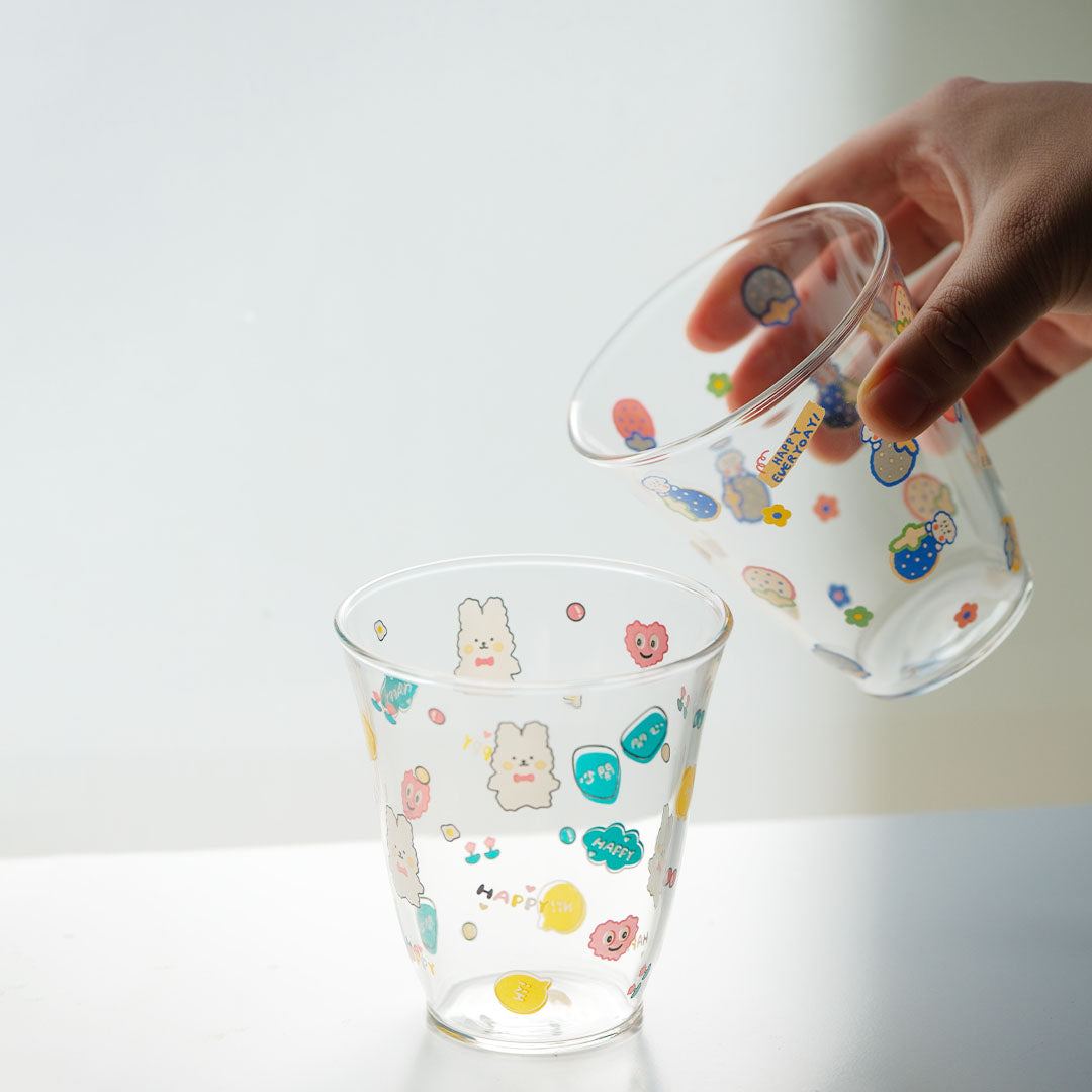 Strawberry Glass Cup