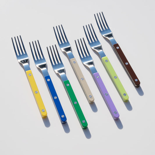 Bistrot Solid Dinner Fork -Various Colors