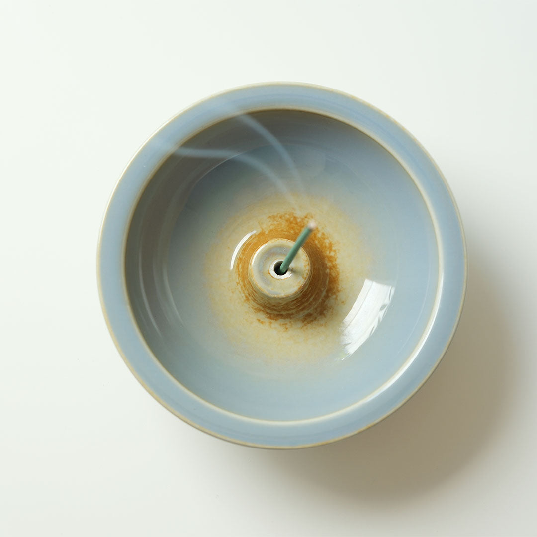 Wheel Incense Holder- Azure