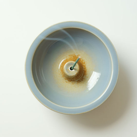 Wheel Incense Holder- Azure