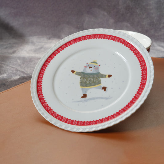 Side Plate 20cm【The Joy Of Holidays】
