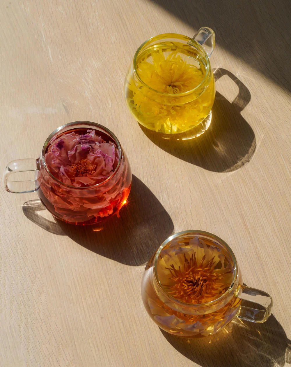 The Qi Popular Flower Teas Tasting Set