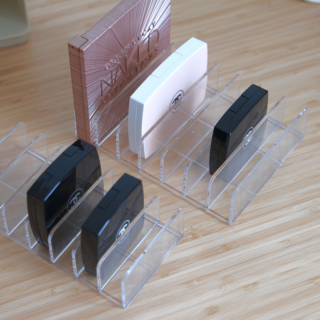7-Slot Clear Eyeshadow Organizer  （2 Sizes Available）