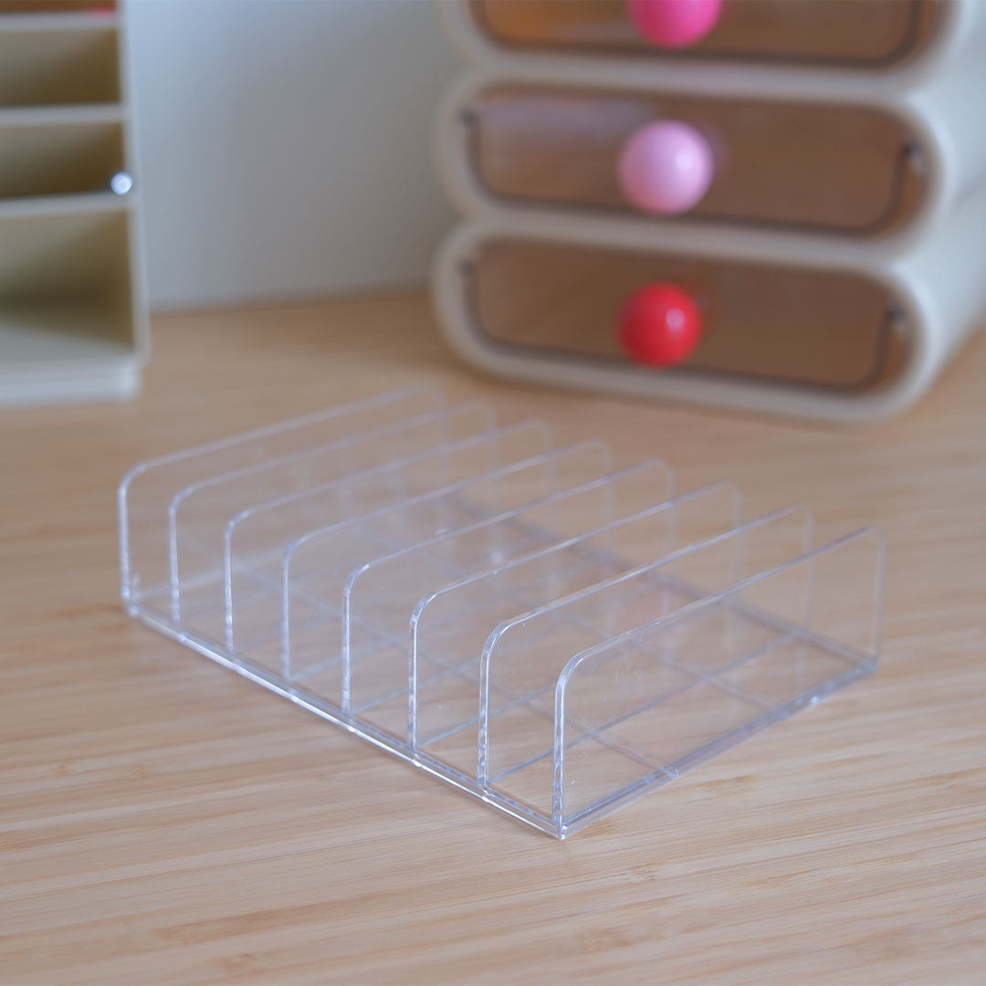 7-Slot Clear Eyeshadow Organizer  （2 Sizes Available）