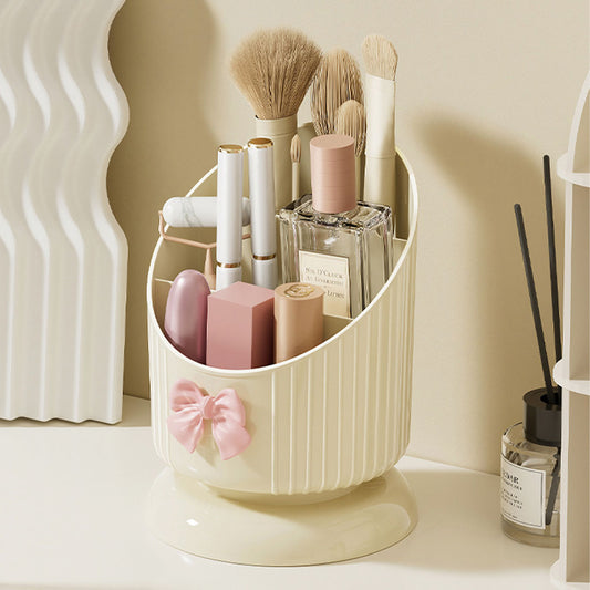 Cream White Beauty Organizer