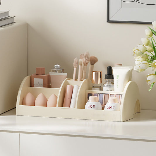 Cream White Arc Multi-Functional Organizer