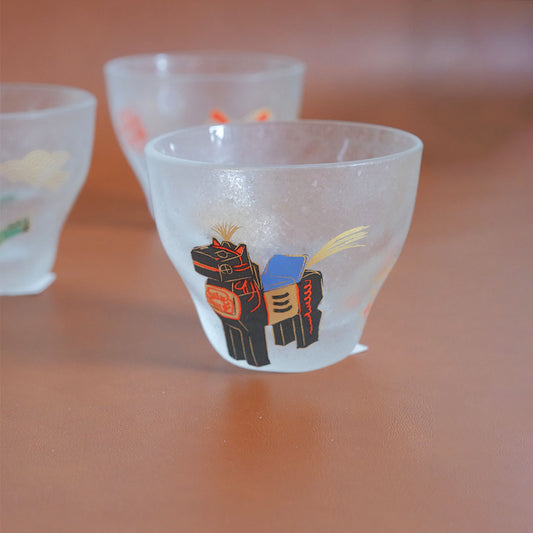 Aderia Horse Glass Cup【Lucky Zodiac】
