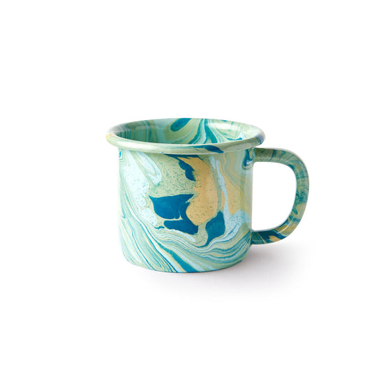 New Marble Large Mug - Mint