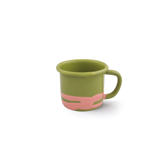 Primavera Mug - Rose on Chartreuse