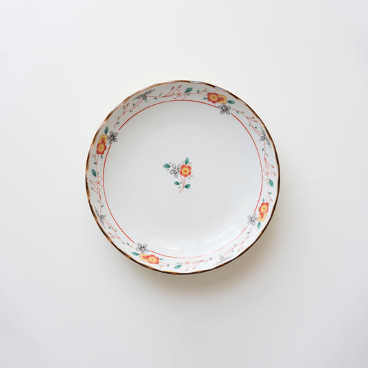 Mino Ware Floral Small Plate