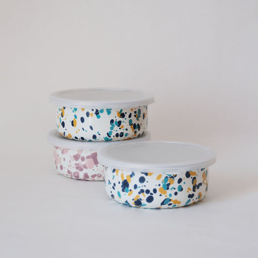 【Crow Canyon】Catalina Storage Bowl with Lid 14 oz (Various Colors)